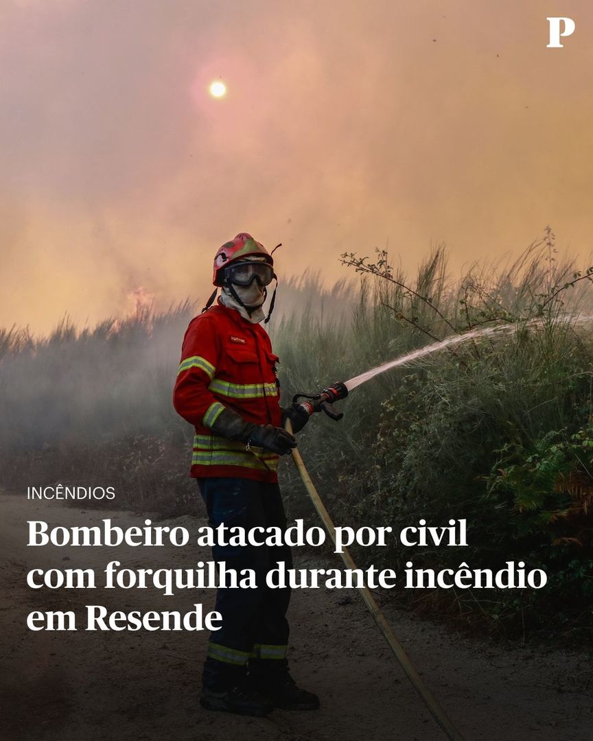 Um bombeiro de 36 anos foi atacado por um civil ao início da tarde desta quarta-feira em Resende, distrito de Viseu, durante o combate a um incêndio. 

Saiba mais em publico.pt/2104573