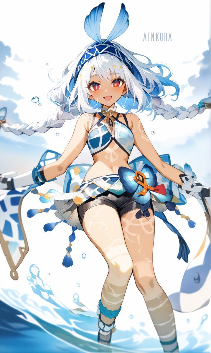 Ainkora's tweet photo. Mualani 🦈

#GenshinImpact #Genshin #原神 #玛拉妮 #mualani #ムアラニ #natlan  #원신 #AIart #AIイラスト https://t.co/NbBQDCj4dM
