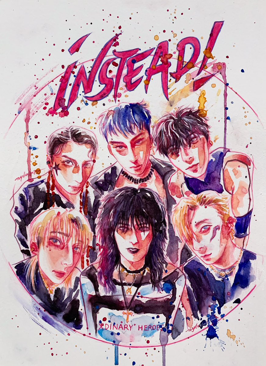 iNSTEAD! 🎸🔥💥

#XdinaryHeroes #GUNIL #JUNGSU #GAON #ODE #JUNHAN #JOOYEON #엑스디너리히어로즈 #xdinaryheroesfanart