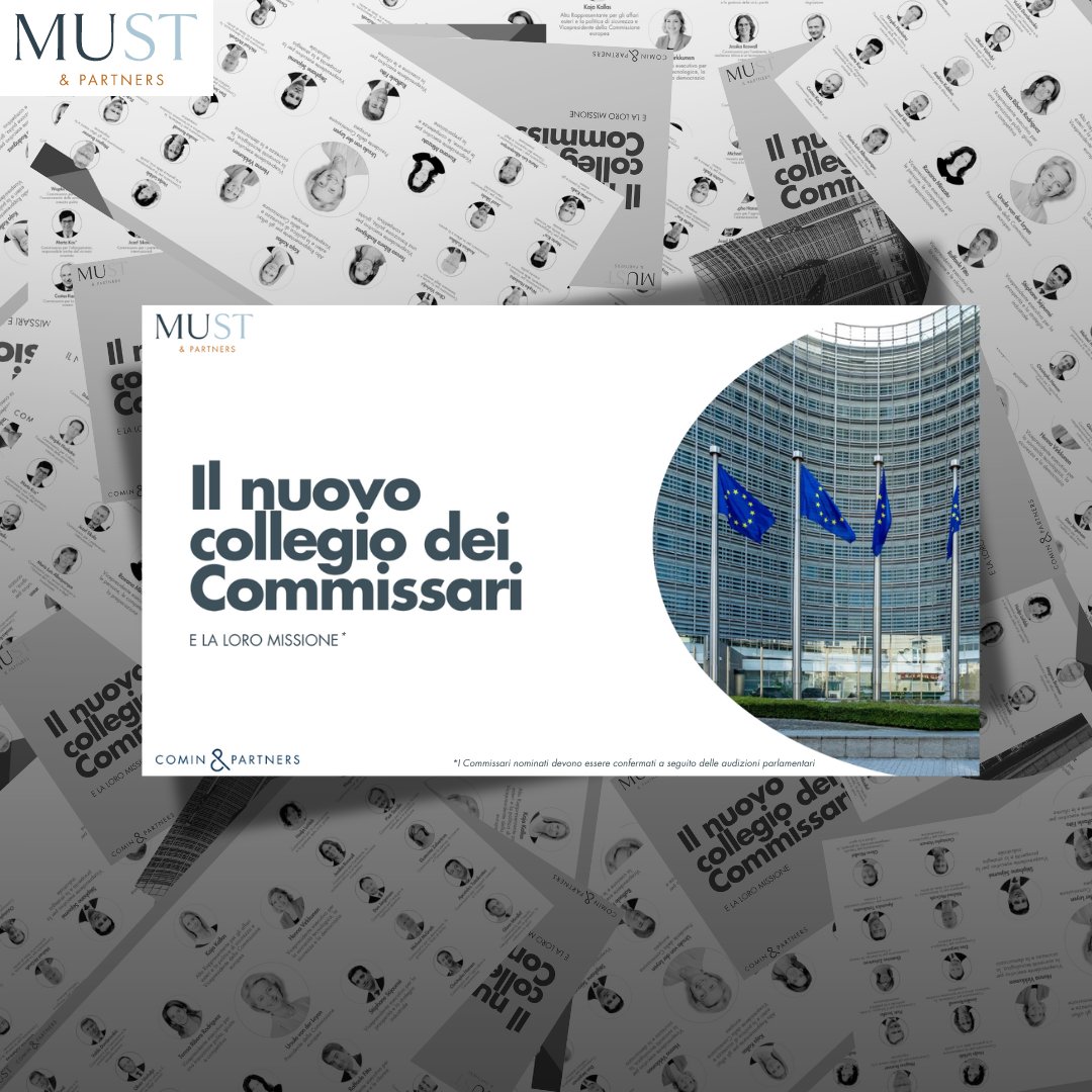 🇪🇺 IL NUOVO COLLEGIO DEI COMMISSARI E LA LORO MISSIONE 🇪🇺

🔍 Sfoglia il documento per scoprire quali saranno le priorità del nuovo team di Commissari ⤵
linkedin.com/feed/update/ur…