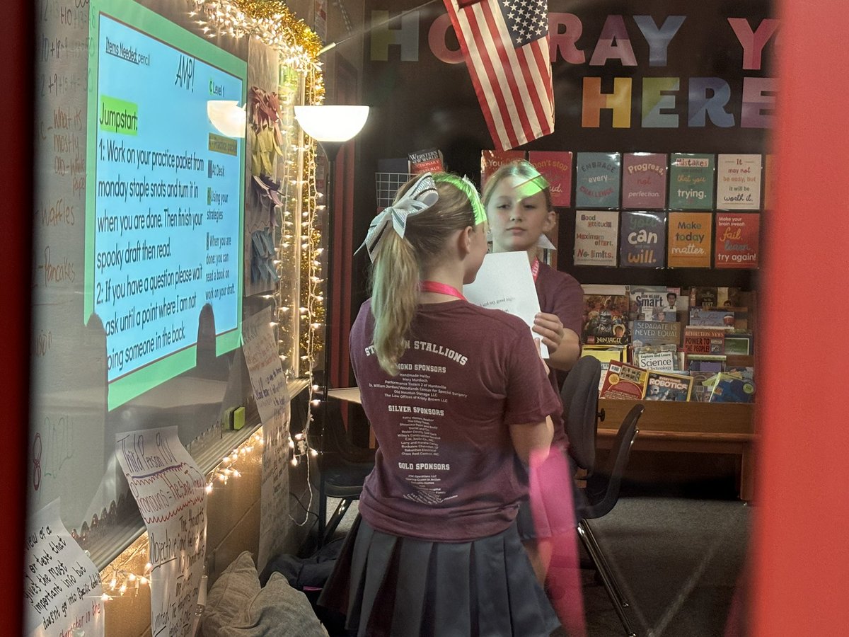 Stockton Junior High, Conroe ISD tweet media