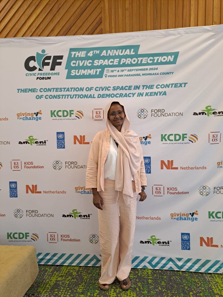 HBSNairobi's tweet image. Represented by @dakiyeyah, we&apos;re excited to attend the 4th Annual Civic Space Protection Summit by @cff_kenya. Proud to join fellow #civilsociety organizations to reflect on the operating environment btwn the state &amp;amp; the civil society sector &amp;amp; identify practical solutions. #CSPS4