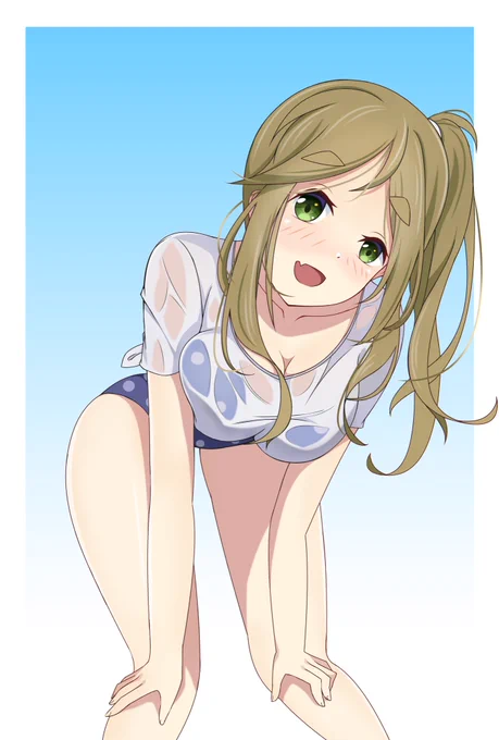 「まだまだ暑い日が続くな〜」#ゆるキャン#犬山あおい 