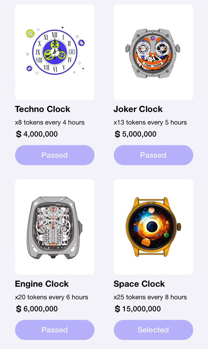 tedvestments's tweet photo. Unlocked the final watch on TIME FARM⏰.
Ready for the Airdrop🍾 &amp; Listing scheduled in Q4

#Time #Time_Farm #Hamster_Kombat https://t.co/EZk7wWaKx6
