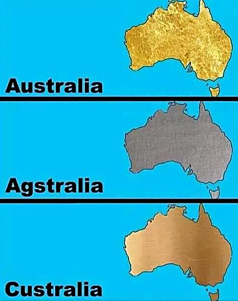 Precious Metal Map of Australia