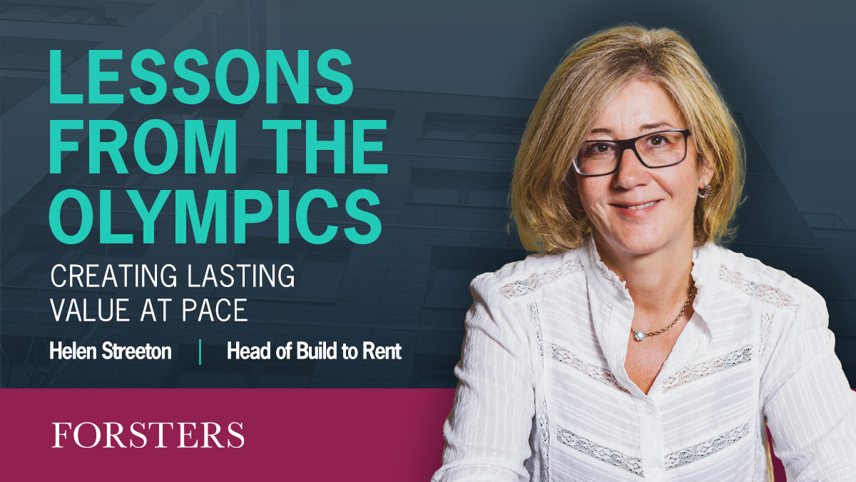With the Paralympics now finished, attention turns to what the future holds for Paris’s Olympic Village and its legacy for Parisians.

The newly developed Olympic Village is to be transformed.
forsters.co.uk/news/opinions/…