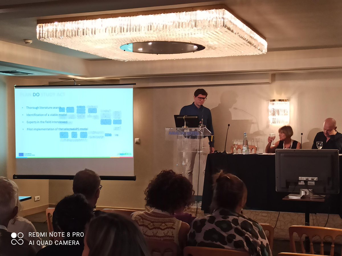 JA_ImpleMental's tweet photo. Day 2 of the JA ImpleMENTAL Final Conference featured insightful discussions on enhancing mental health services across Europe. 🎉
For more info, visit our website! 📷 https://t.co/4x9yr5FZ2N
#JAImpleMENTAL #HealthUnion #HaDEA #EU4Health #MentalHealth #SuicidePrevention https://t.co/7mlD6NwI6D