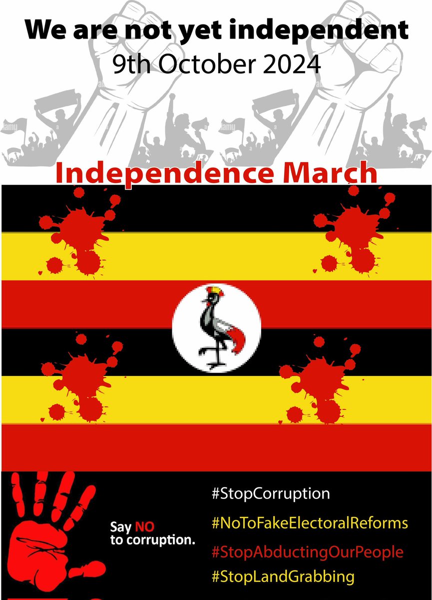 Moncada_001's tweet photo. @Pliam_ #March2Parliament #AnitaMustResign #StopCorruption #No2RegionalSittings
#9thOctober
#IndependenceMarch https://t.co/lKeRAKAdLO