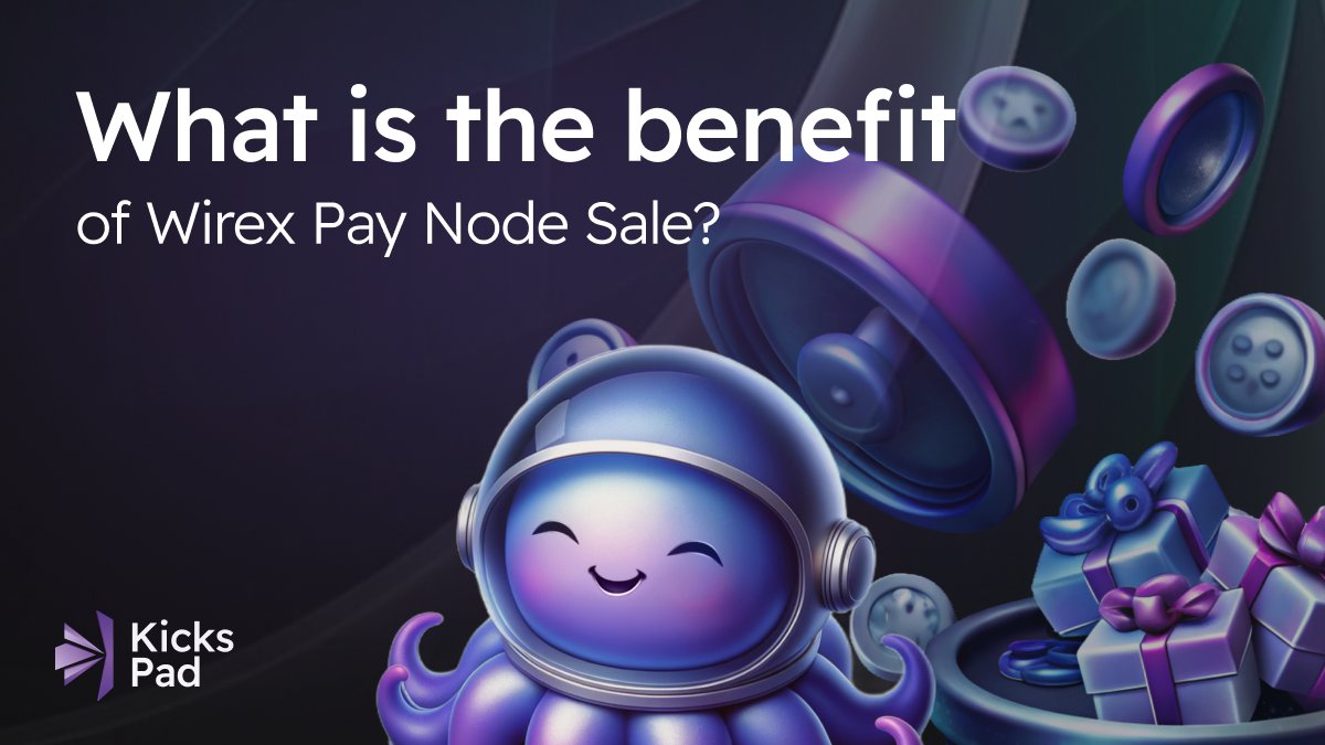 Why own a Wirex Pay Node? 💢

Node Holders will receive 20% of the total $WPAY supply and 40% of the #project’s revenue over the next 5 years. Owning a node is not just an #investment, but also an opportunity to be part of the growing Wirex Pay ecosystem!

➡️ Link: