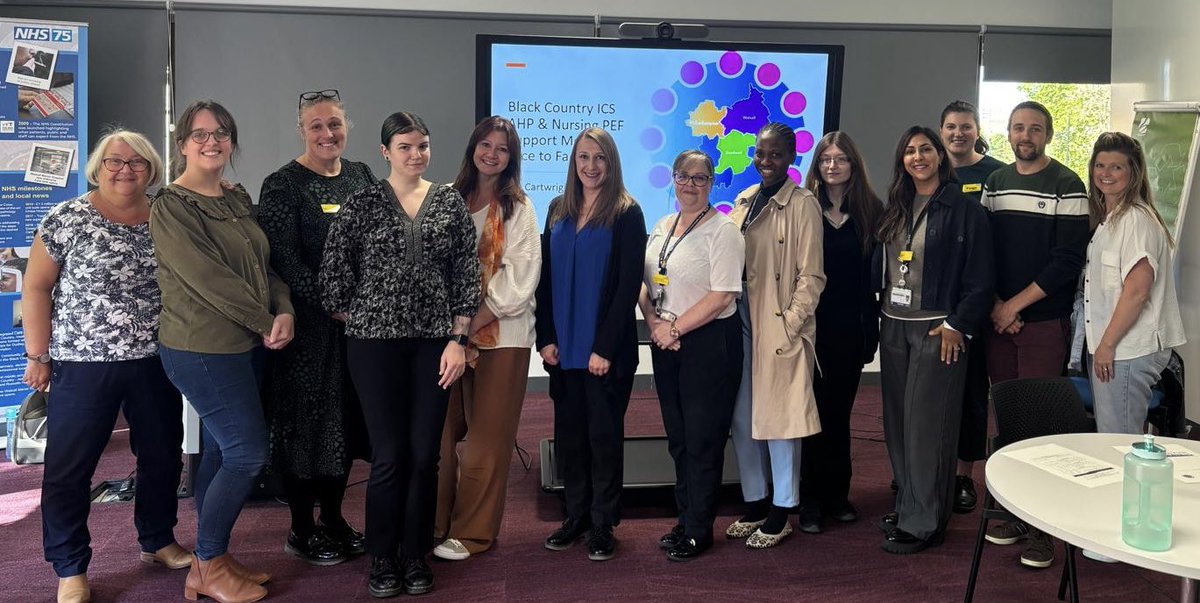 Black Country AHP & Nursing Faculty (@bc_faculty) on Twitter photo Great day at <a href="/BlackCountryICS/">Black Country Integrated Care System (ICS)</a>
PEF in person event .
System priorities ✅
CPD ✅
Networking ✅
Celebrating achievements ✅
Future plans ✅
Thank you <a href="/jh_cartwright/">Jen Cartwright</a>
for a fab event 🌟
#Education
#AHP
#Nursing Great day at <a href="/BlackCountryICS/">Black Country Integrated Care System (ICS)</a>
PEF in person event .
System priorities ✅
CPD ✅
Networking ✅
Celebrating achievements ✅
Future plans ✅
Thank you <a href="/jh_cartwright/">Jen Cartwright</a>
for a fab event 🌟
#Education
#AHP
#Nursing