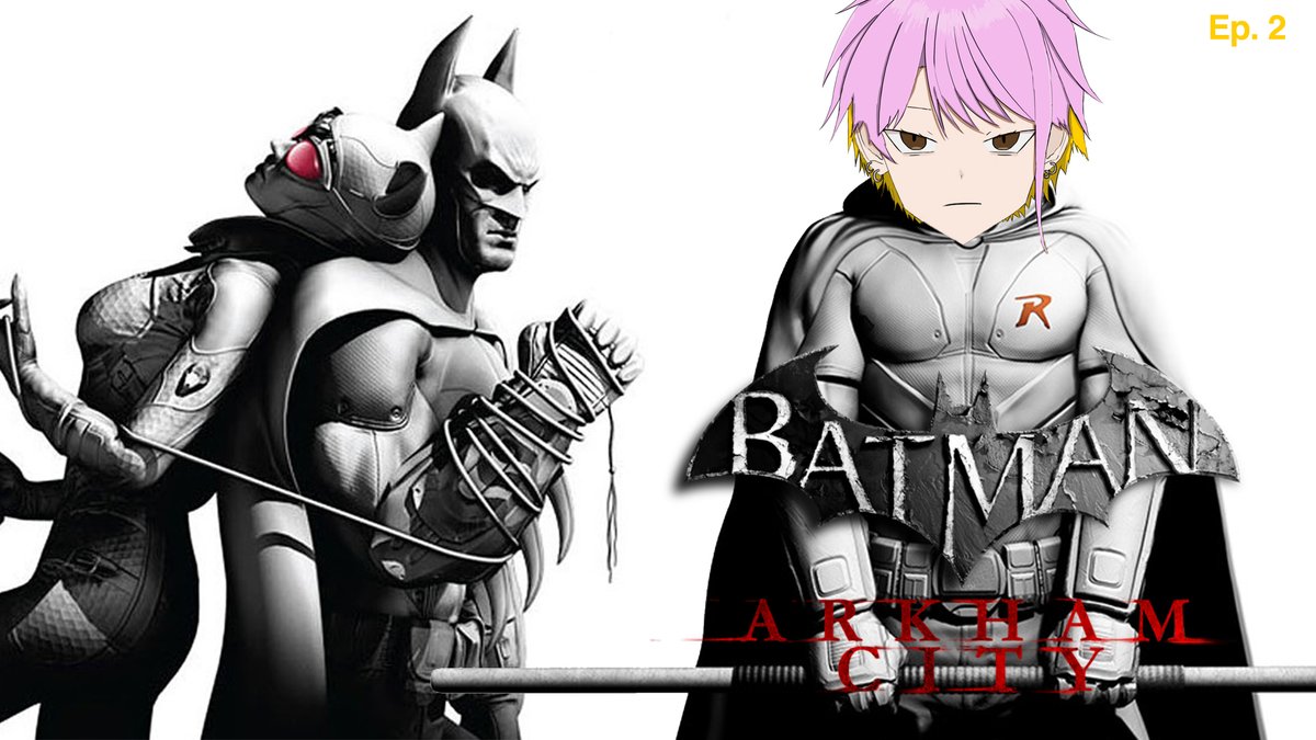 Okurokaruma's tweet photo. 🌟【#bitsON】 『Batman:  Arkham City』 🌟

Great. Time to get sidetrack EVEN MORE!

Stream starts at
9/20 (THU):
00:00 NZST

9/19 (WED)
05:00 PDT
14:00 CET

💤Waitroom ↓
https://t.co/BTOeVMXgdC

#VTuberEN #VTuberUprising https://t.co/Tp2Ane8mM9
