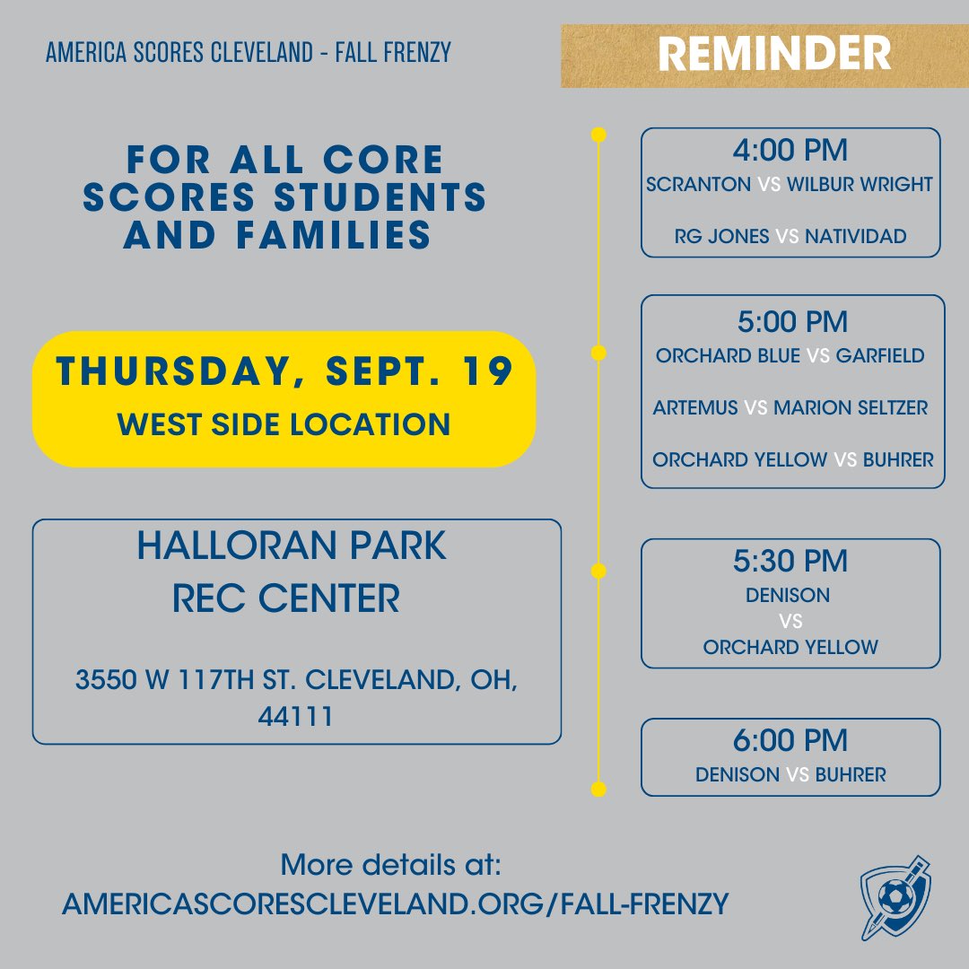 Cleveland SCORES tweet media