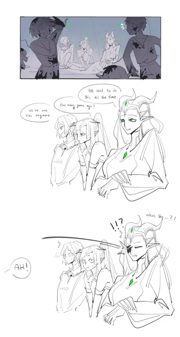 #twst 
🤣🤣👉🏻😡❇️❇️
Some silly lilinorvan  pieces…… 