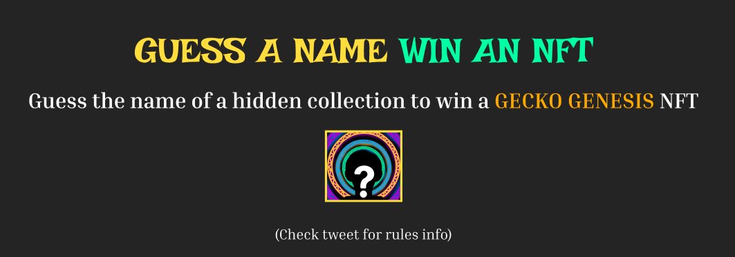 Gecko Genesis tweet media