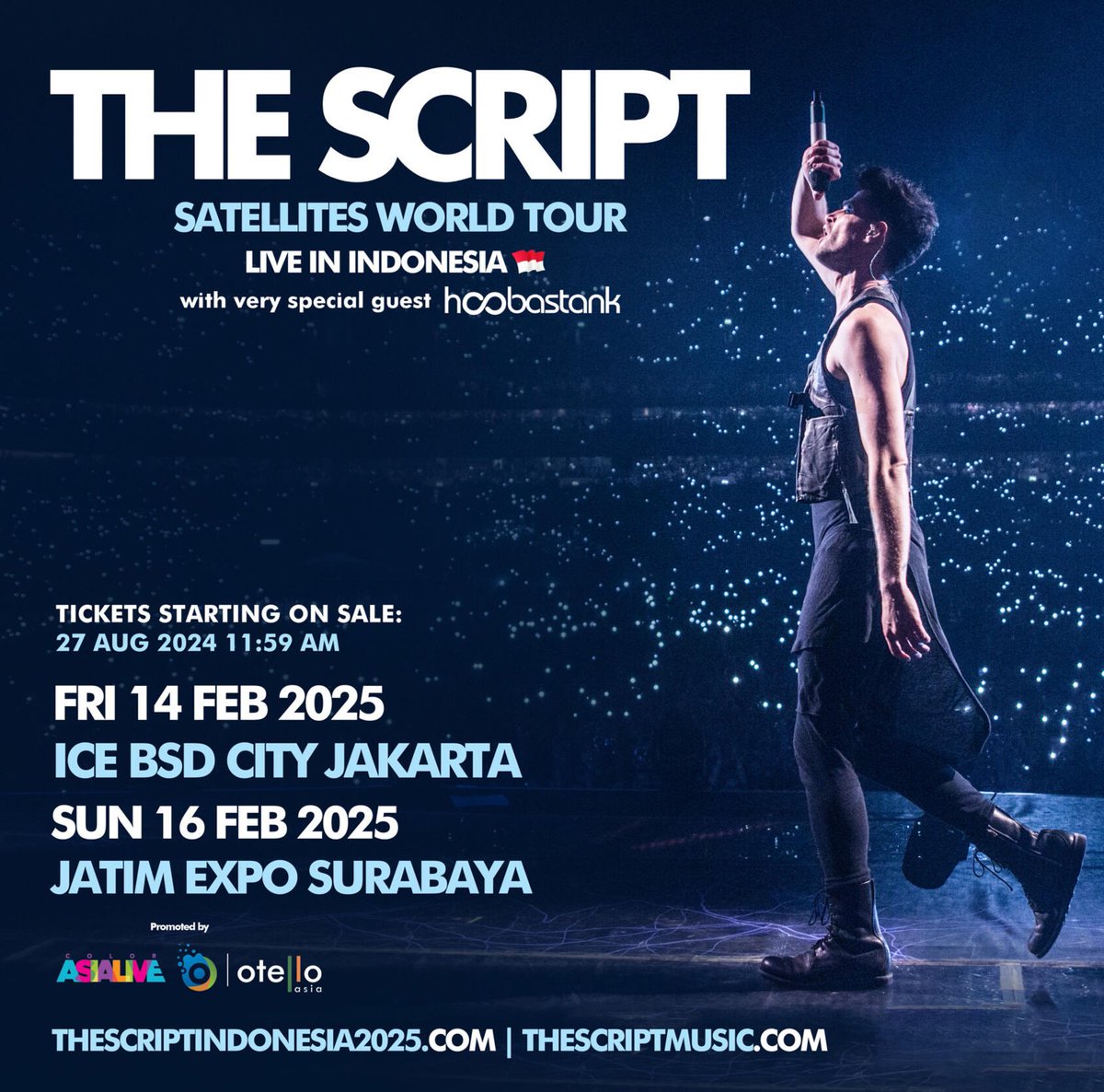 rafhdyt's tweet photo. HELP RETWEET AND LIKE

WTS Tiket The Script in Surabaya “16 February 2025”

DIAMOND VIP
Jual 2 Ticket 4,3JT Nego
Bisa DP 50%
Punya pribadi

#TheScript #WTS #Surabaya #Jual https://t.co/lj4anm8564