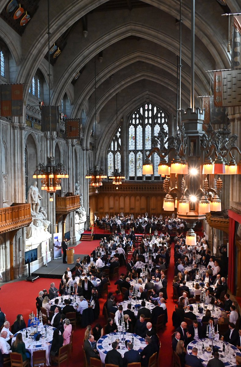 SASEventMgmt's tweet image. It was great to be back today @GuildhallLondon for the @BCO_UK President's Lunch with a fabulous lunch, lots of networking between members and a great guest speaker, Justin Webb. A renowned BBC journalist, Today presenter, and co-host of the Americast podcast.