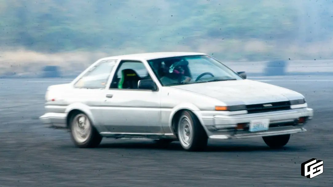 JohnnyH117's tweet photo. Went drifting this past weekend. It was great! #ae86 #drift #Corolla #toyota https://t.co/WVq4VpbJnm