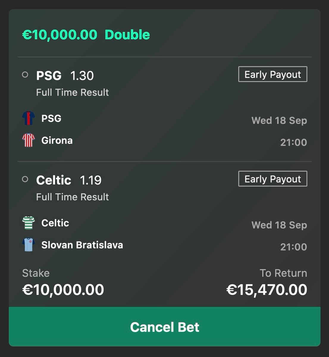 grizzlybetslive's tweet photo. Freepick 💸💸💸

Last Freeplays 9/10 Wins 💸 90% Winrate 👍

Free VIP Trial on Telegram:
https://t.co/hkenn2CVLI

I'm ready for today's Champions League! Are you ready too? Then like this post 👍

Among all those who like and share the post we will continue to raffle the 150€! https://t.co/IYEk5PLGrY