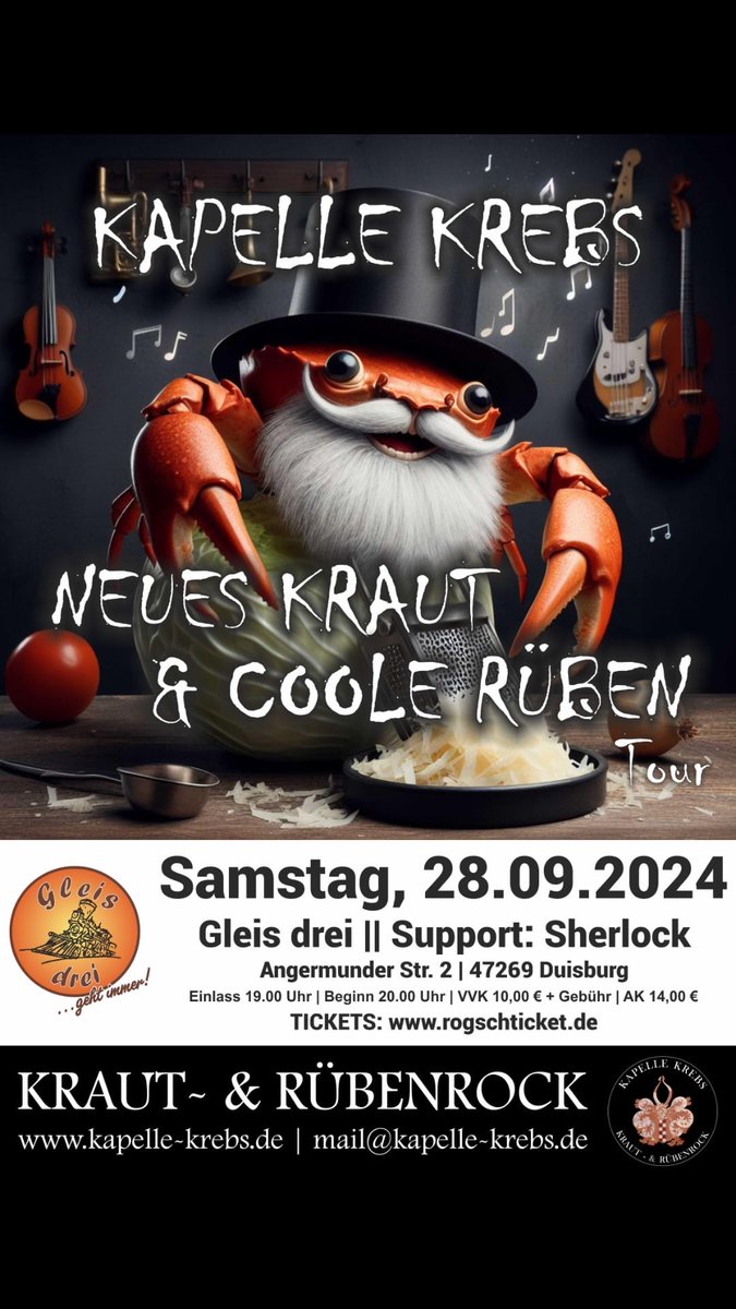 🔥 SHERLOCK live on stage: 28.09.2024 ab 20.00 Uhr im Gleis3, Duisburg 🔥 #live #Concert #charts #Top1000 #playlist #music #rockmusic #songwriter
