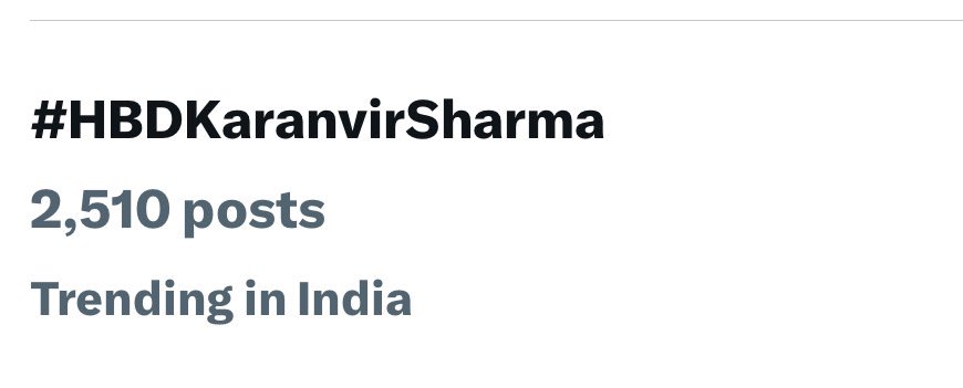 MinalMins's tweet photo. And Here it is 
Happy Birthday to the Trendsetter 
Yipppeeeee
Happy Birthday KV 

#HBDKaranvirSharma https://t.co/8alDoTEUVG