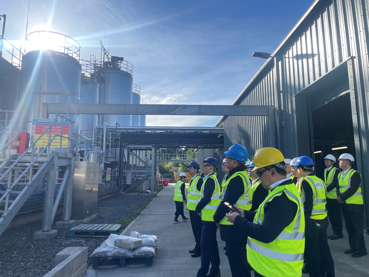 We were thrilled to host the Japanese Delegation at our Biorefinery last week! The visit included a tour of our facilities, providing a great opportunity to showcase our innovative operations and technologies.