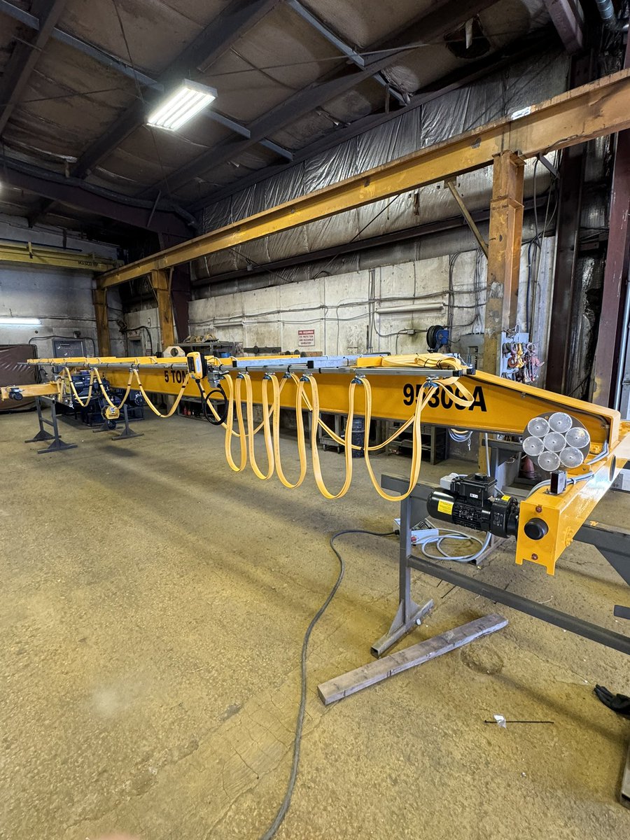MascoCrane's tweet photo. Some projects leaving our facility shortly. Two 5 Ton Cranes including Runways and Columns heading to Kitimat BC. A Davit Crane mounted in a mobile trailer workstation, and two 15 Ton custom designed Spreader Bars heading to Calgary, AB!
#cranes #lifting #hoists https://t.co/DograRlO5h