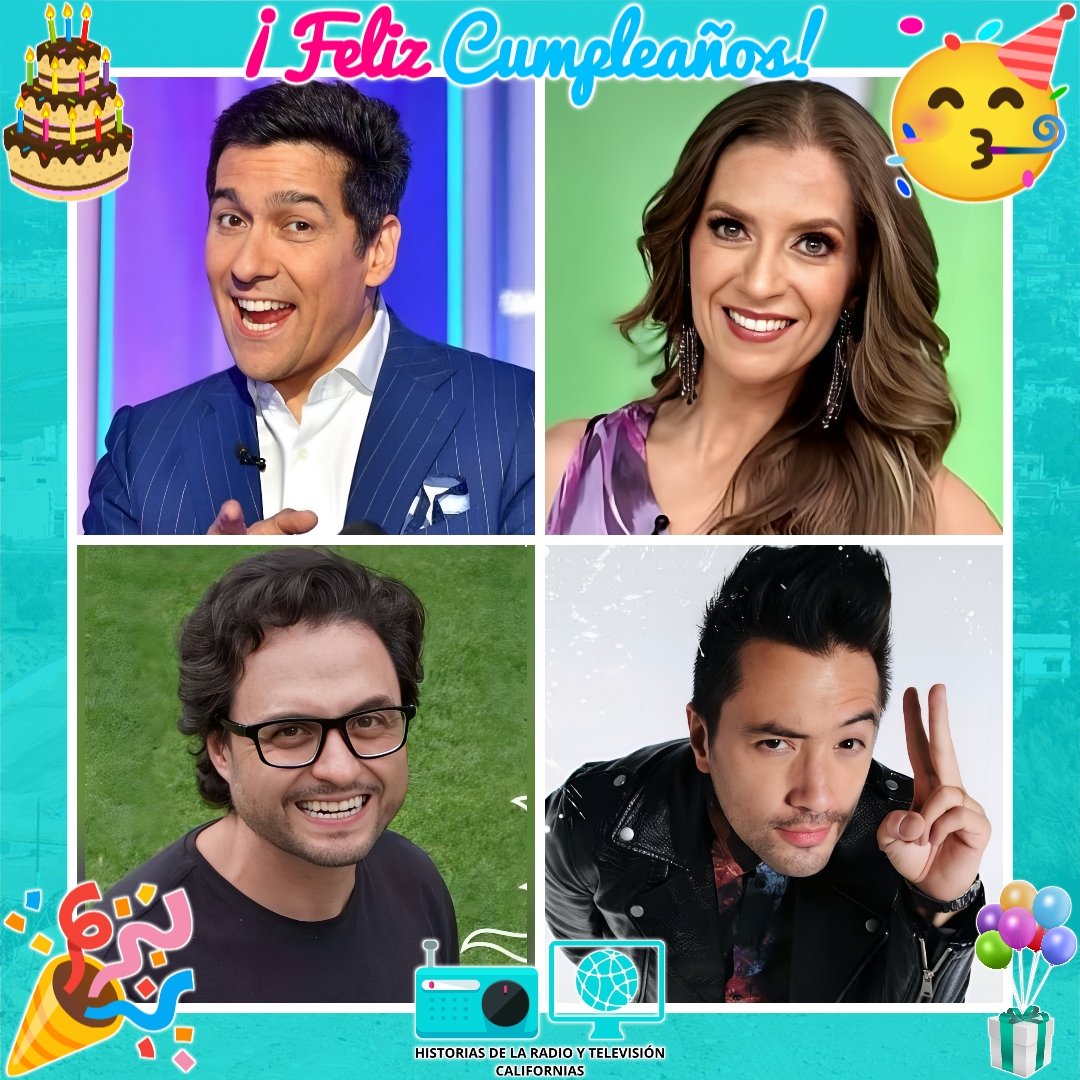 Muchas felicidades a los conductores de radio televisión latinoamericanos 📻📺📡🎤🌎, por su cumpleaños del día de hoy 18 de Septiembre 🎂🎉🎈:

- Rafael Araneda <a href="/RafaAraneda/">Rafael Araneda</a> 🇨🇱🇺🇸
- Gabriela "Gaby" Quiroga 🇲🇽
- Mauricio Foullon "Morris" 🇲🇽
- Gabriel "Gabo" Ramos 🇲🇽