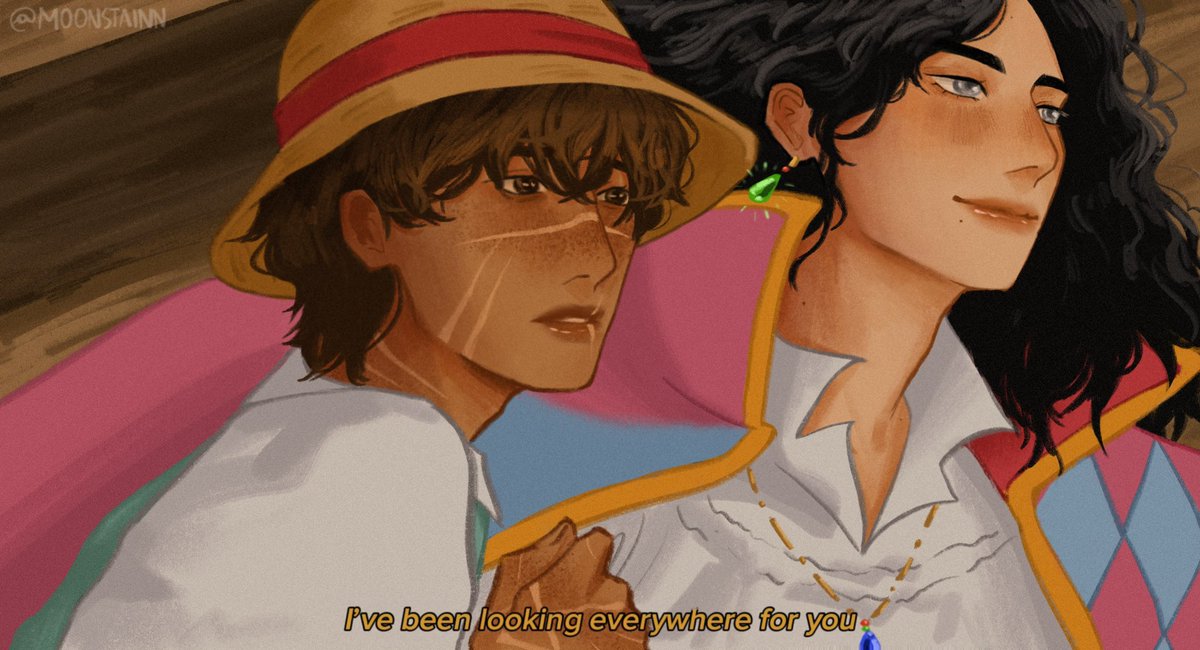 moonstainn's tweet photo. #wolfstar x Howl’s Moving Castle ✨🔥 https://t.co/4DW8JUHv2e