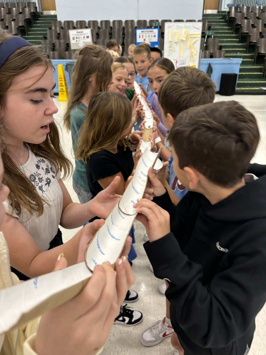 mschoenberger's tweet image. #fifthgrade Ss knocked the pipeline marble challenge out of the park! Great teamwork and organization! They tried first in groups of five and then combined the whole class together...Thanks for idea @ChuckStoffle! It was a hit!