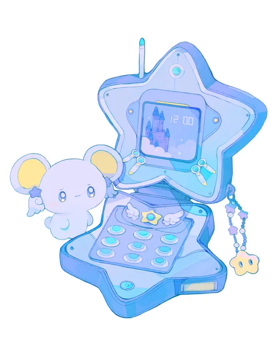 twinkle flip phone  