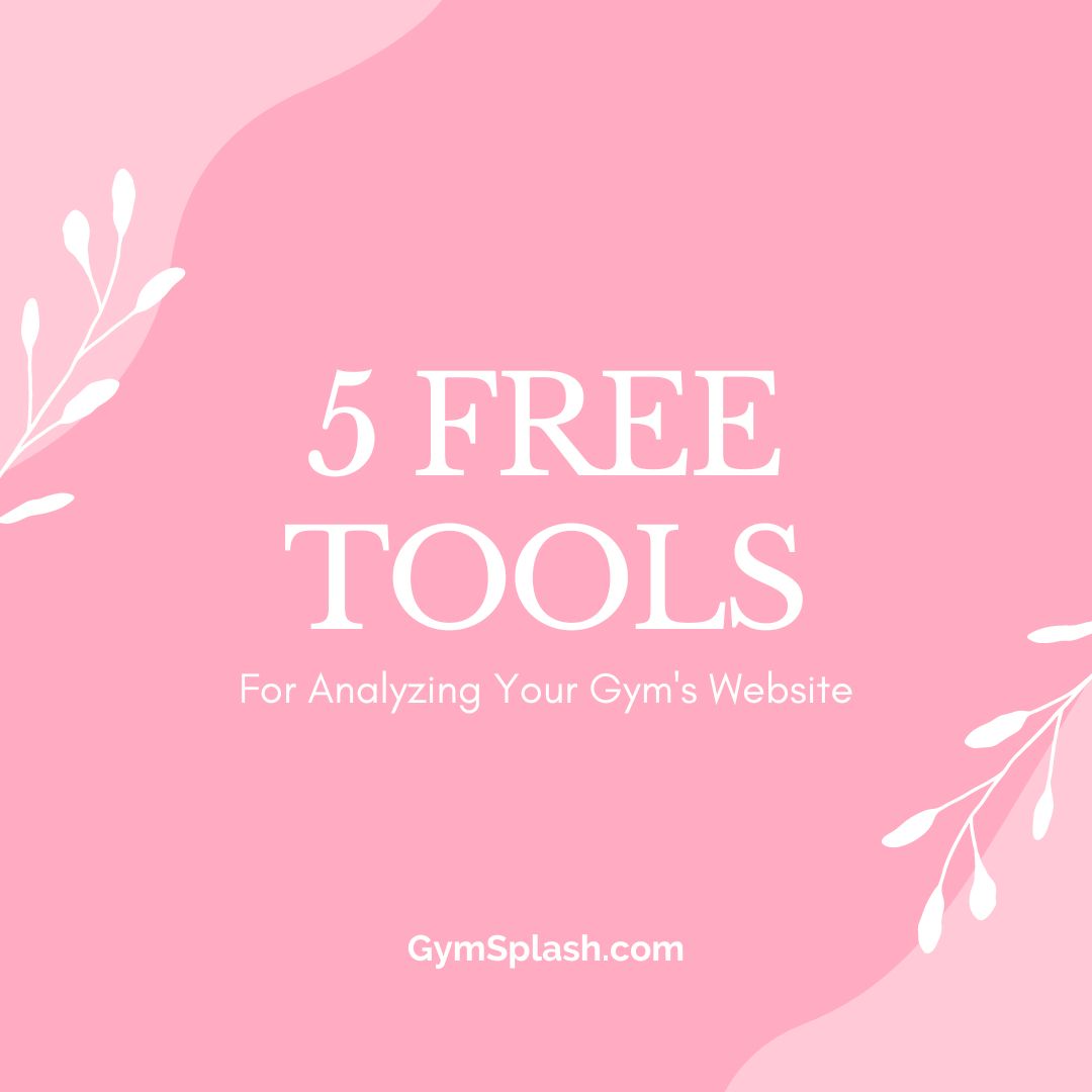 GymSplash's tweet photo. Analyzing your gym's website is crucial for online success! 💪 Use these 5 free tools to assess performance, structure, &amp; functionality.  
#GymSplash #MakeASplash #GymWebsite #WebsiteAnalysis #SEO #WebsiteHealth https://t.co/nPgofbdU0e