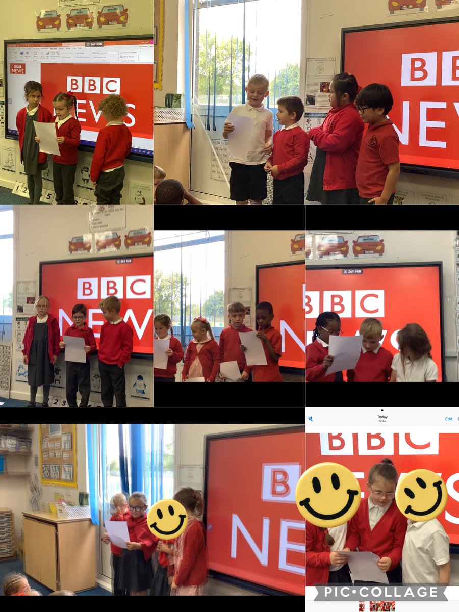 Y2_STM's tweet photo. After reading How to Hide a Lion, Year 2 became news reporters and told the world what had happened @STM_Hull https://t.co/F8j5zhuzBO