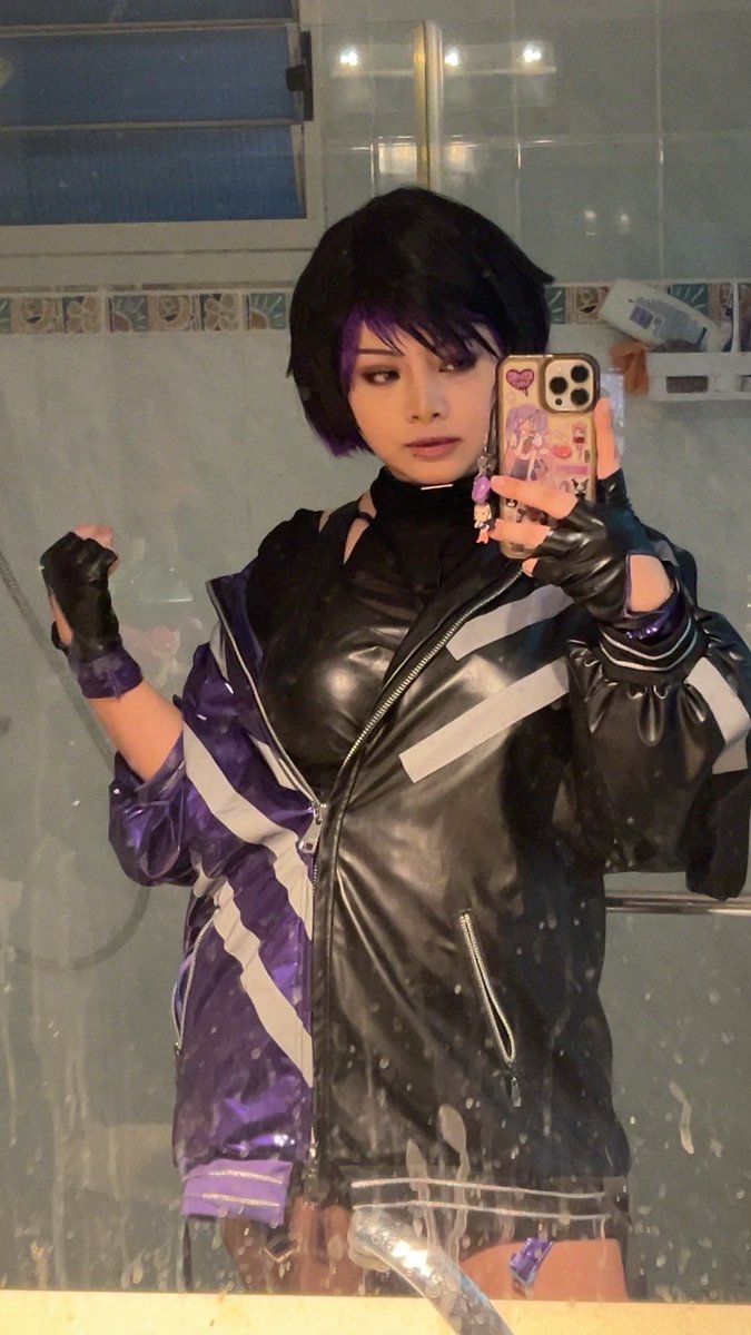 poopiepowder101's tweet image. how’d I do? #TEKKEN8 #TekkenReina #ReinaTekken8 #tekken8cosplay #ReinaMishima #ReinaMishimaCosplay