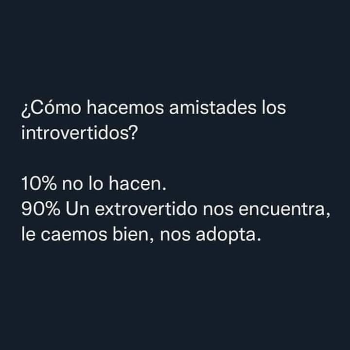 cem67890's tweet image. #Introvertido
#Extrovertido