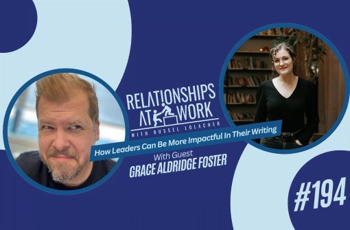 Another wonderful episode of #RelationshipsAtWork podcast founded &amp; hosted by @RussLol  

► Write Like a Leader: How To Be More Impactful In Our Written Communication 

buff.ly/3zmMiC2  

#Listen #SubScribe #CommunicationSkills #Leadership #WrittenCommunication