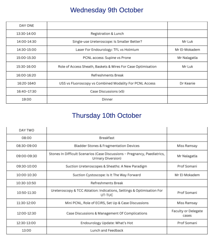CJ Medical (@cjmedicaluk) on Twitter photo Pusen Masterclass: Tips & Tricks On How We Do It
Wednesday 9th - Thursday 10th October Novotel Hotel, Edinburgh <a href="/endouro/">Prof Bhaskar Somani</a> <a href="/DrAngusLuk/">Angus Luk</a> <a href="/PusenMedical/">Pusen Medical</a> Dr Julian Keanie, Ismail Mokadem & Alison Ramsay ***4 Spaces Remaining Pusen Masterclass: Tips & Tricks On How We Do It
Wednesday 9th - Thursday 10th October Novotel Hotel, Edinburgh <a href="/endouro/">Prof Bhaskar Somani</a> <a href="/DrAngusLuk/">Angus Luk</a> <a href="/PusenMedical/">Pusen Medical</a> Dr Julian Keanie, Ismail Mokadem & Alison Ramsay ***4 Spaces Remaining