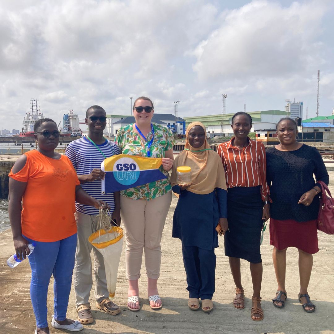 URIGSO's tweet photo. #WhereInTheWorldIsGSO 📍Lagos, Nigeria
🌍 This summer, #URIGSO Ph.D. candidate Katie Roche traveled to Lagos, Nigeria to teach at the Coastal Ocean Environment Summer School (COESSING), where she led the Biogeochemistry track with @whoi's Dr. Mak Saito. https://t.co/UVNA1qD3Qk