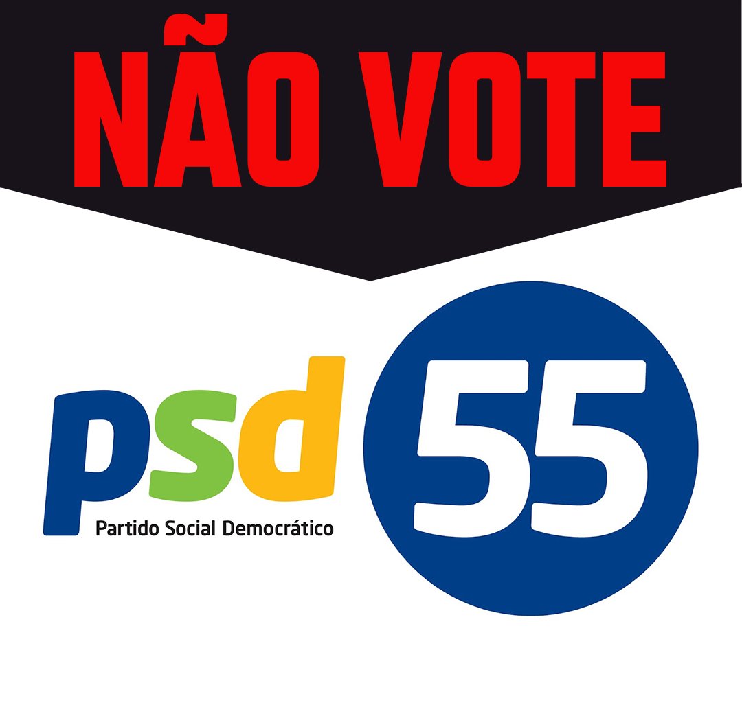AleDireita's tweet photo. CAMPANHA CONTRA PSD 55 CHEGA FORTE EM SANTA CATARINA 
ATINGINDO CAMPEÕES DE URNAS https://t.co/lcJMOJxdPW