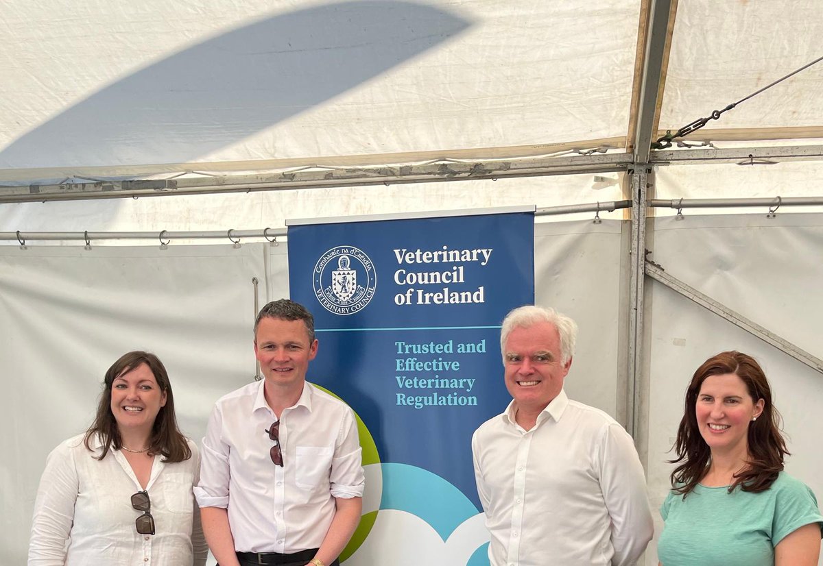 Minister for Further and Higher Education, Research, Innovation and Science Patrick O'Donovan visits the VCI at NPC, following the announcement of government funding for two new schools of veterinary medicine.