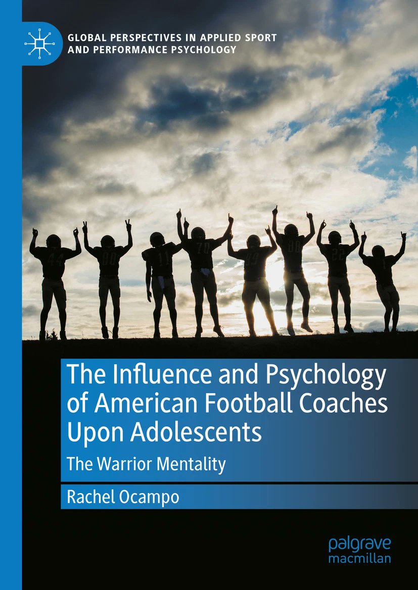 Palgrave Psychology (@palgravepsych) on Twitter photo The Influence & Psychology of American Football Coaches Upon Adolescents by Rachel Ocampo (<a href="/Teams_Transform/">Rachel Ocampo, PhD</a>) is out! This book details the psychological theory underpinning aspects of coaching, with a specific focus on American football and young people shorturl.at/aB1El The Influence & Psychology of American Football Coaches Upon Adolescents by Rachel Ocampo (<a href="/Teams_Transform/">Rachel Ocampo, PhD</a>) is out! This book details the psychological theory underpinning aspects of coaching, with a specific focus on American football and young people shorturl.at/aB1El
