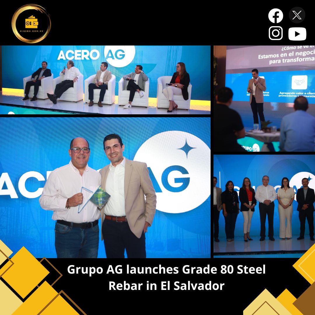 dinerocomsv's tweet image. #BUSINESS In order to continue promoting sustainable and resilient construction in the region,  #GrupoAG launched today the Grade 80 Steel Rod in an event that took place in San Salvador, El Salvador. 📈💲🧾📊🌐💵
Read here: lc.cx/USR2e3
#ASTM #Standard #resilient
