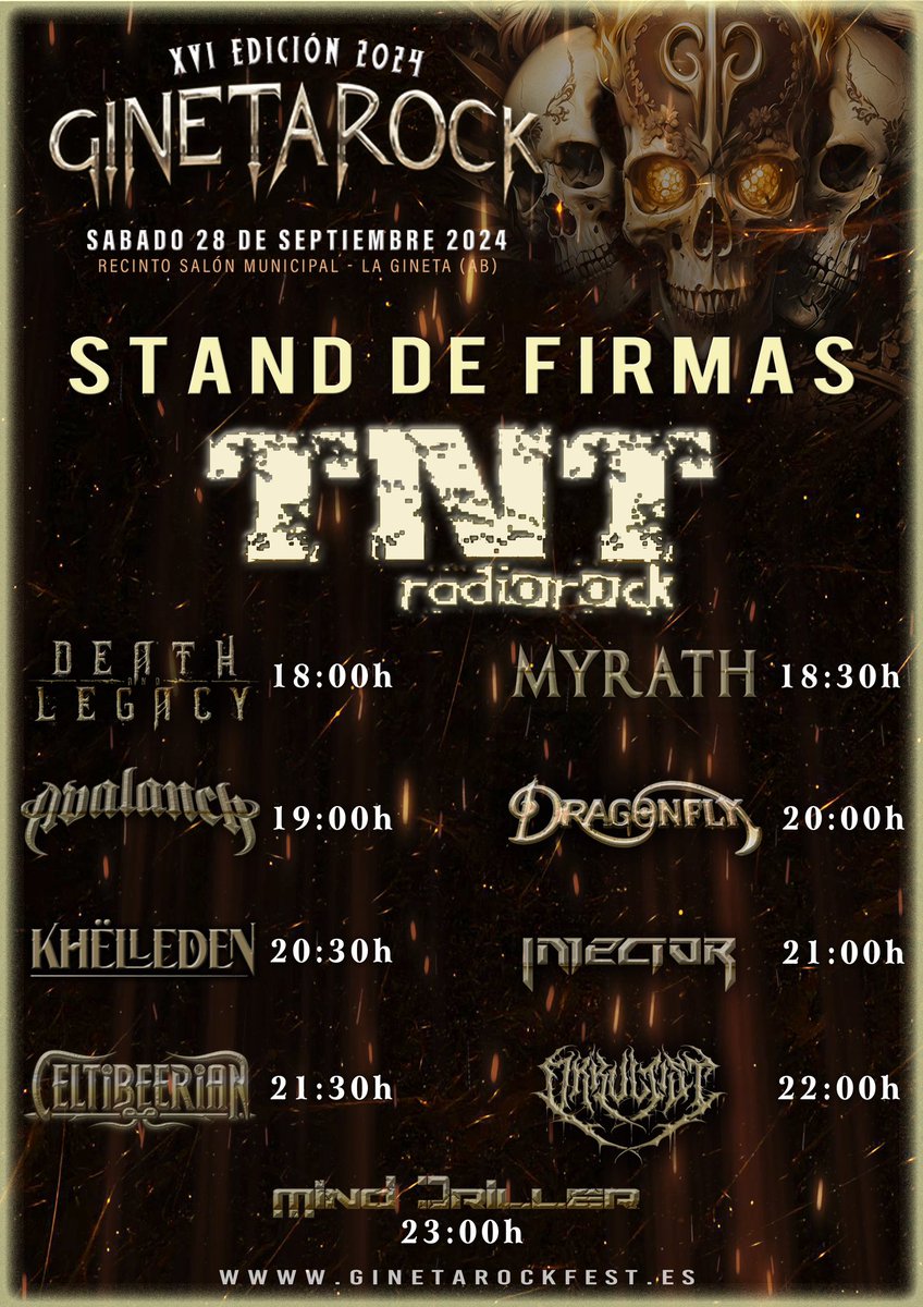 🔥STAND DE FIRMAS🔥
  🔥TNT Radio Rock🔥