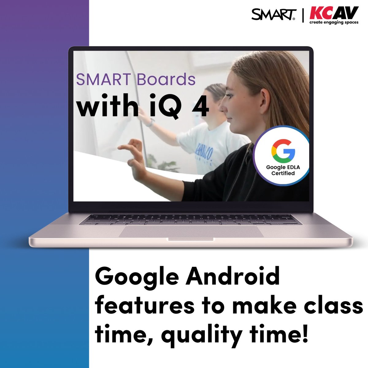 KCAVsolutions's tweet photo. Boosting active learning & student engagement is made easier with the power of iQ 4 on @SMART_Tech A seamless touch and ink experience, time-saving workflows and a free library of educational content. Contact #KCAV: https://t.co/msa9P5Ge9g
https://t.co/2zLluTtME4
#WeSellSMART https://t.co/APZqkdyi9o