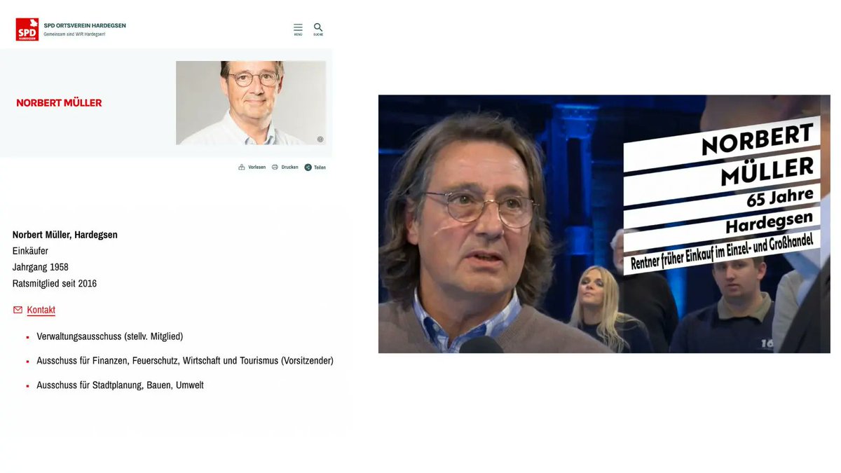 OERRBlog's tweet photo. Der Rentner aus der NDR Sendung #Die100 zum Thema Klimawandel ist SPD Umweltpolitiker. #ReformOerr #OerrBlog https://t.co/EUqsQtRihH