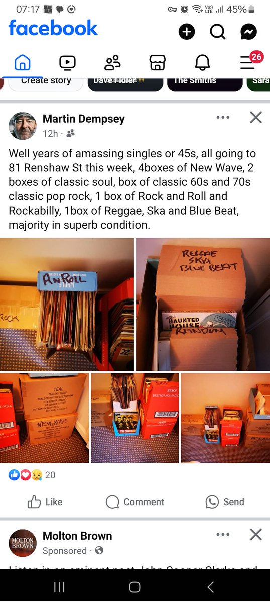 k6highfield's tweet photo. @01510mski Martin about to let go most of his collection to a record shop if your interested https://t.co/OS7039Y78d