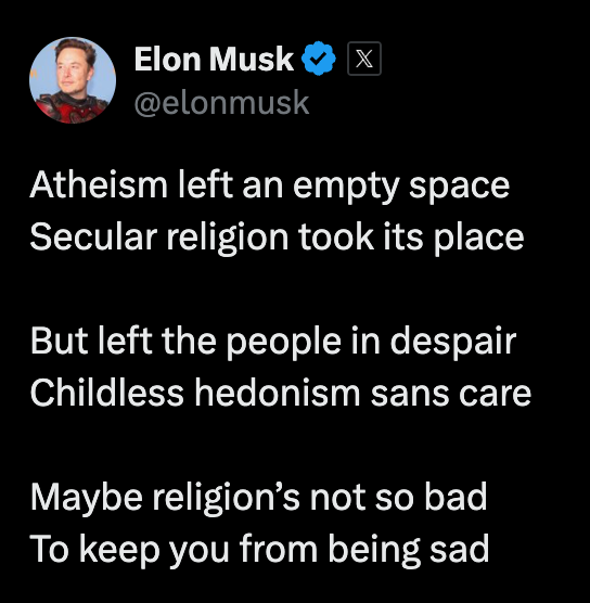 Atheism opened up a door
To seek the world and so much more

No chains of dogma, no heavy weight
Just freedom found in thoughts innate

No need for fear, no guilt to bear
In love and wonder, we find our care

So celebrate the gift of choice
In every moment, let’s rejoice!