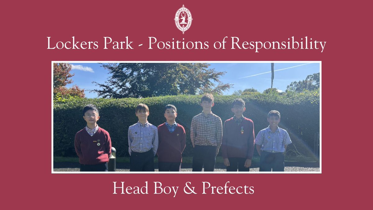 Lockers Park School tweet media