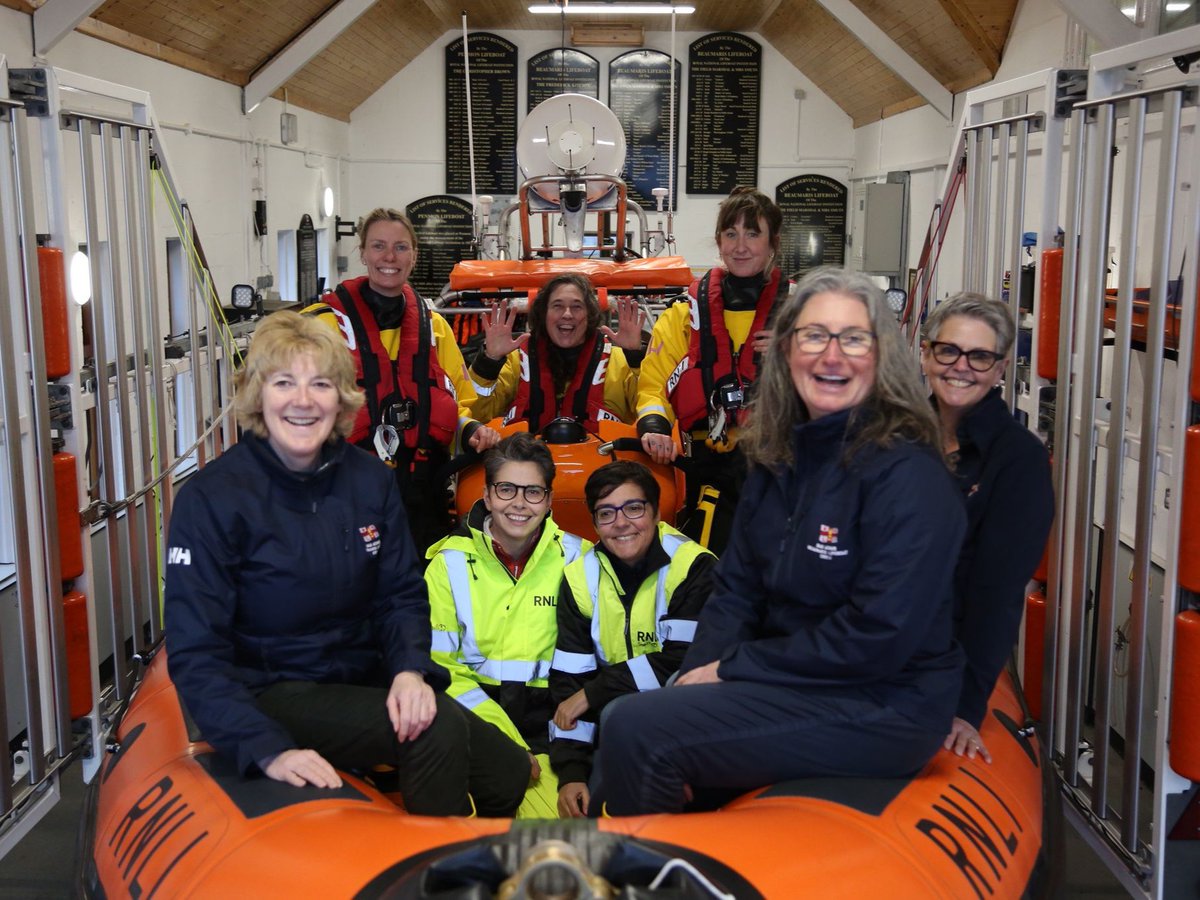 Our all-women Beaumaris RNLI crew is set for the Great River Race in London on September 21st, rowing 21.6 miles to fundraise for our 200th anniversary.

With support from Joanna Scanlan, they aim to raise £7,325 💪

Support their journey 👉 rnli.social/3BafLj8