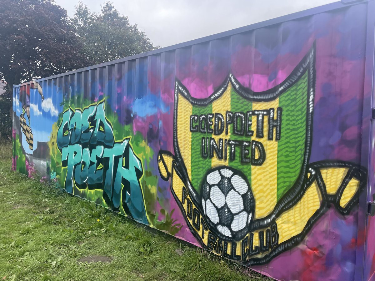 The “posh graffiti’s” come along nicely ! More on ⁦<a href="/ITVWales/">ITV Wales News</a>⁩ later this week