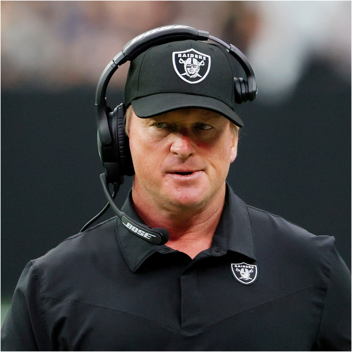 Outkick's tweet photo. Jon Gruden wants to return to coaching.......but not in the NFL.

Gruden is looking at potentially taking a college job. Will a college team reach out and try to hire him?

There could be some serious upside.

DETAILS: https://t.co/0QWiKOu1VG https://t.co/cvHNr5PrNB